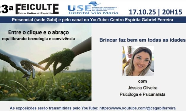 Brincar faz bem em todas as idades – tema da Feiculte 2025